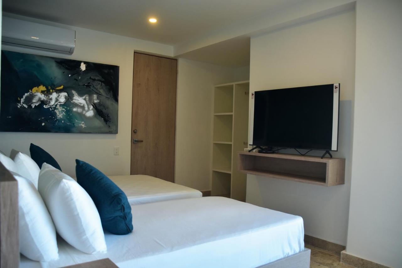 Rentas Vacacionales Torre Diez Playa del Carmen Eksteriør billede