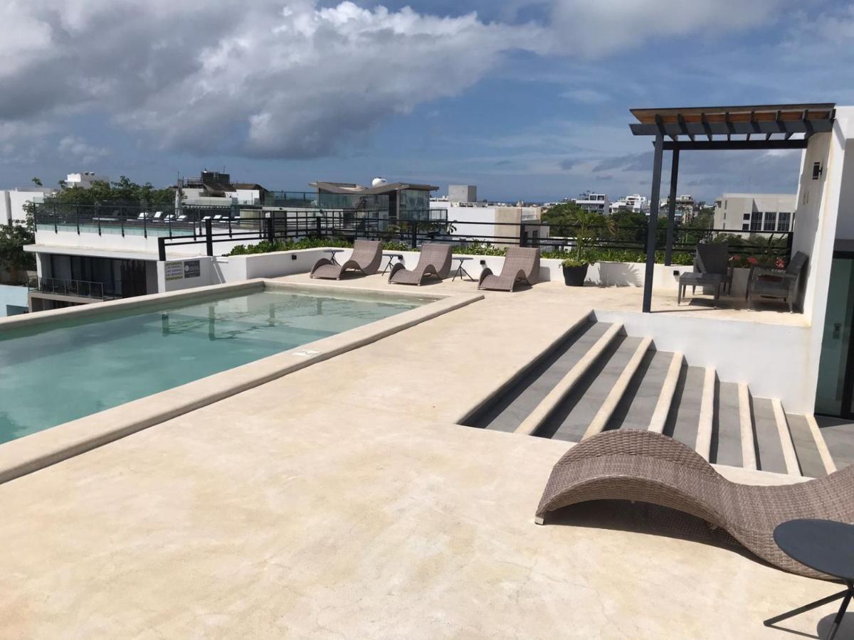 Rentas Vacacionales Torre Diez Playa del Carmen Eksteriør billede