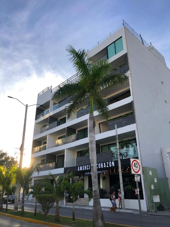 Rentas Vacacionales Torre Diez Playa del Carmen Eksteriør billede