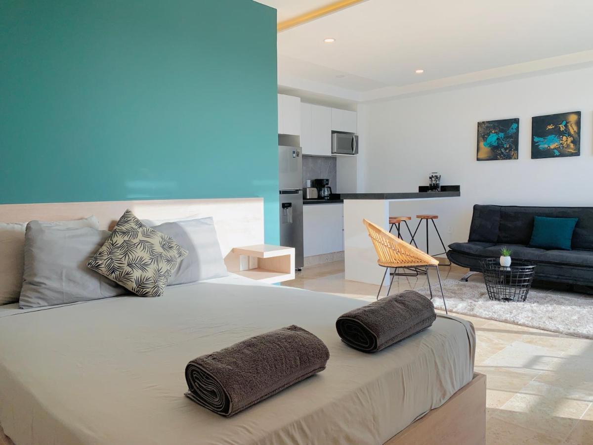 Rentas Vacacionales Torre Diez Playa del Carmen Eksteriør billede