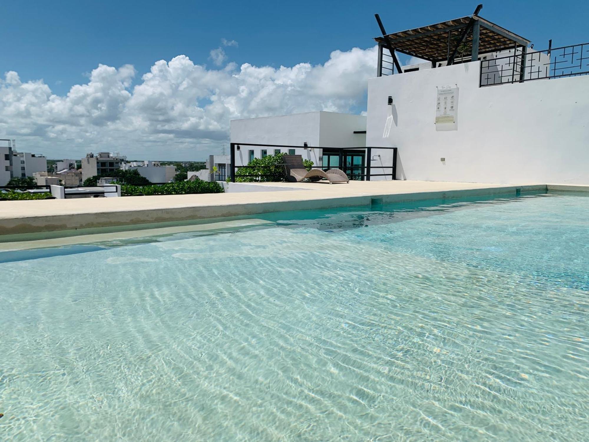 Rentas Vacacionales Torre Diez Playa del Carmen Eksteriør billede