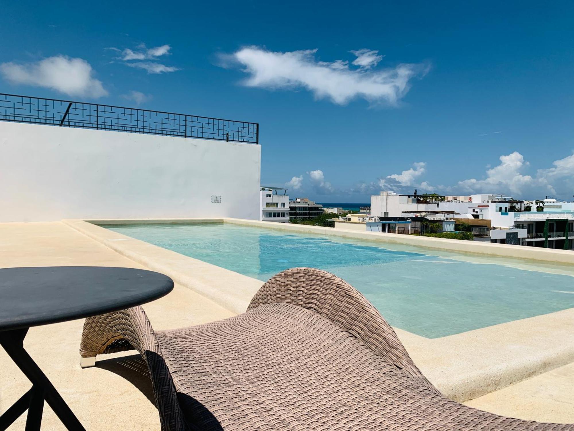 Rentas Vacacionales Torre Diez Playa del Carmen Eksteriør billede